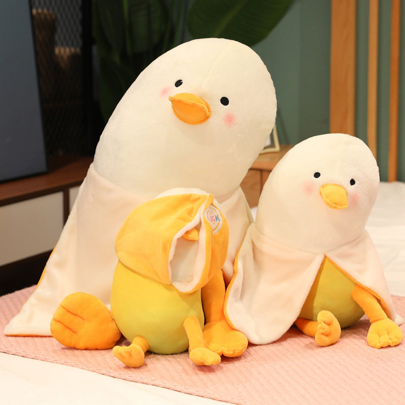 Kawaii Lazy Shy Mango Duck Plushie - Kawaiies - Adorable - Cute - Plushies - Plush - Kawaii