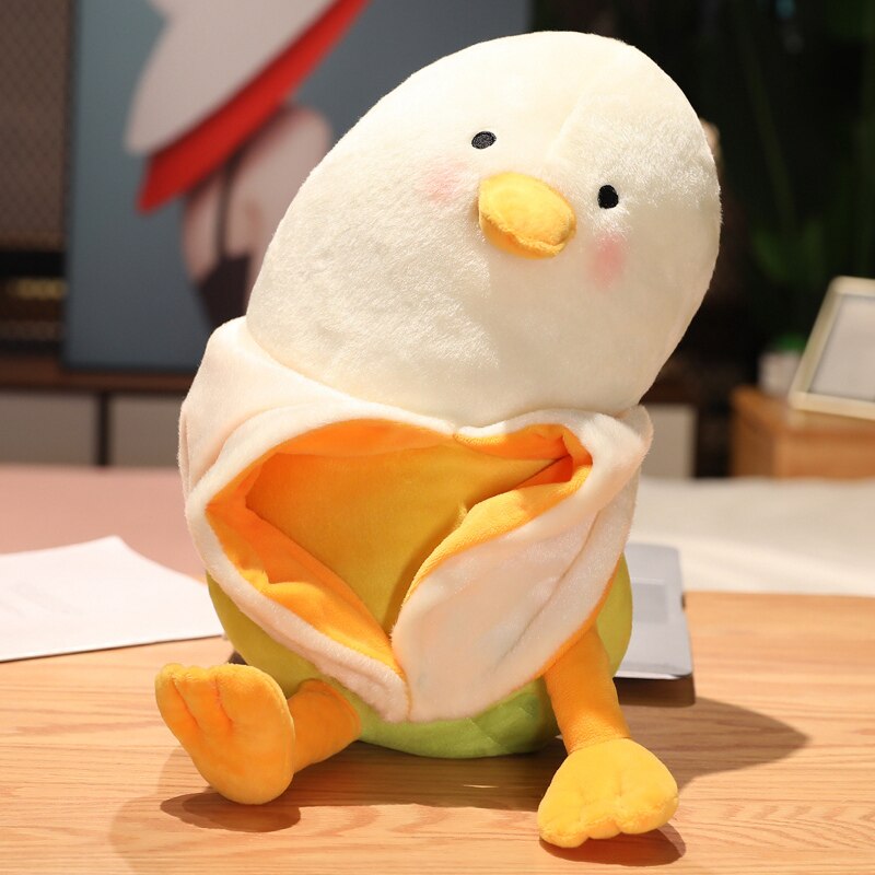 Kawaii Lazy Shy Mango Duck Plushie - Kawaiies - Adorable - Cute - Plushies - Plush - Kawaii