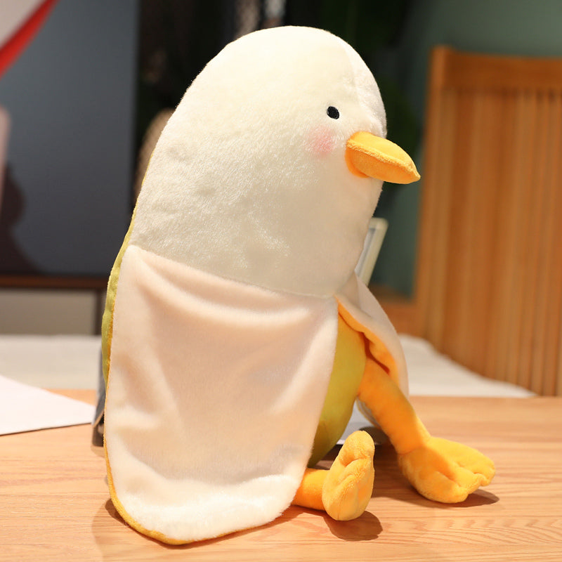 Kawaii Lazy Shy Mango Duck Plushie - Kawaiies - Adorable - Cute - Plushies - Plush - Kawaii