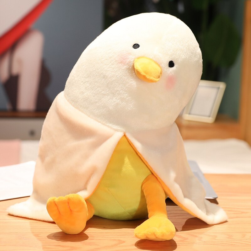 Kawaii Lazy Shy Mango Duck Plushie - Kawaiies - Adorable - Cute - Plushies - Plush - Kawaii