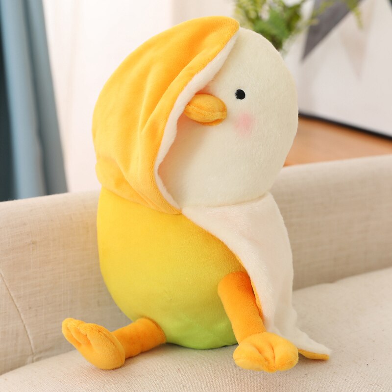 Kawaii Lazy Shy Mango Duck Plushie - Kawaiies - Adorable - Cute - Plushies - Plush - Kawaii