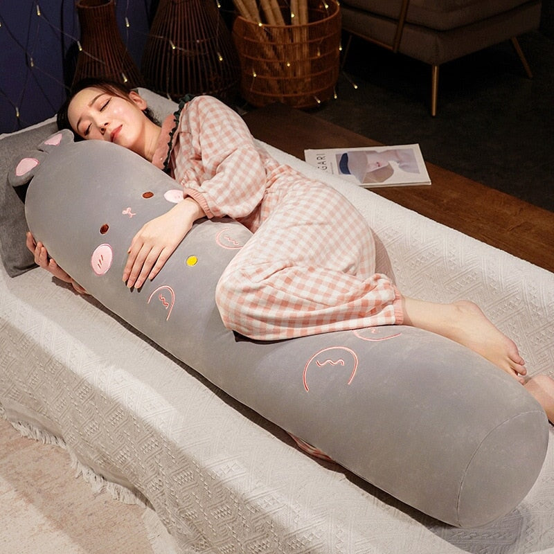 Kawaii Long Frog Bunny Bear Body Pillow Collection - Kawaiies - Adorable - Cute - Plushies - Plush - Kawaii