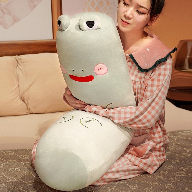 Kawaii Long Frog Bunny Bear Body Pillow Collection - Kawaiies - Adorable - Cute - Plushies - Plush - Kawaii