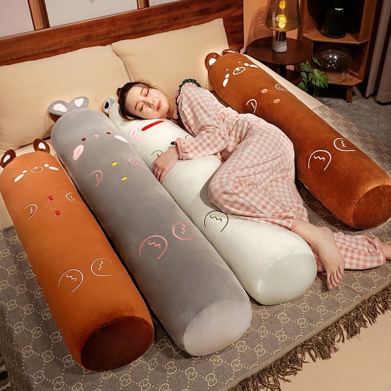 Kawaii Long Frog Bunny Bear Body Pillow Collection