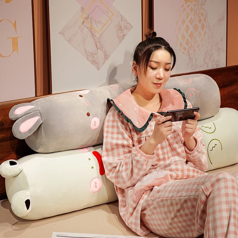 Kawaii Long Frog Bunny Bear Body Pillow Collection - Kawaiies - Adorable - Cute - Plushies - Plush - Kawaii