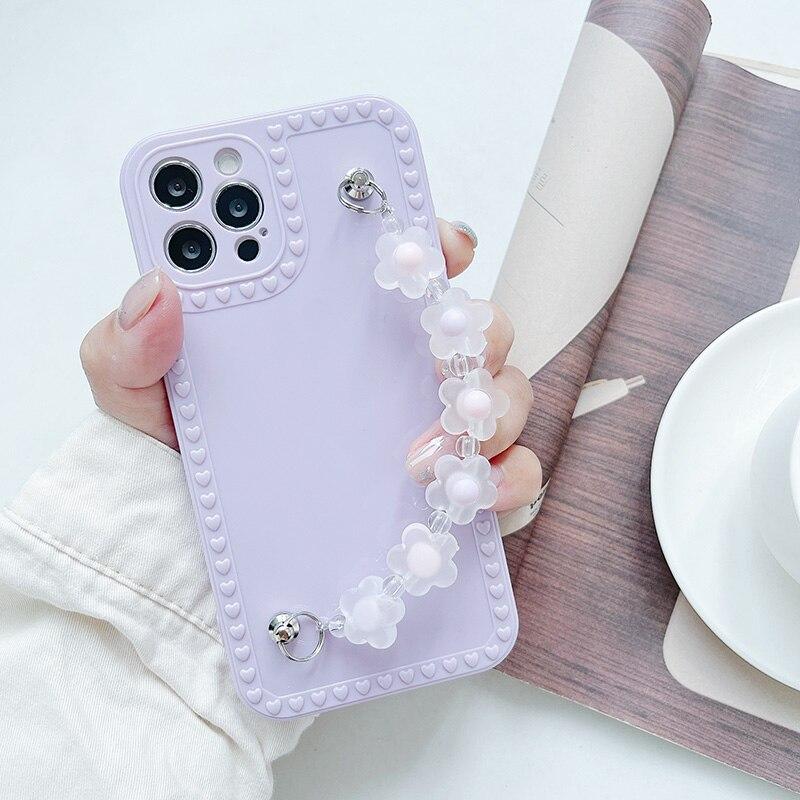 Kawaii Luxe Flower Chain iPhone Case - Kawaiies - Adorable - Cute - Plushies - Plush - Kawaii