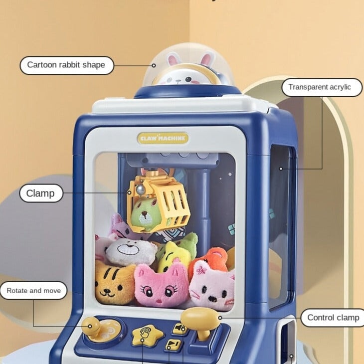 Kawaii Mini Bunny Claw Machine Toy - Kawaiies - Adorable - Cute - Plushies - Plush - Kawaii