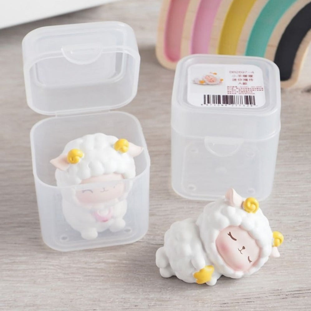 Kawaii Mini Lamb Sheep Figurines Collectibles - Kawaiies - Adorable - Cute - Plushies - Plush - Kawaii