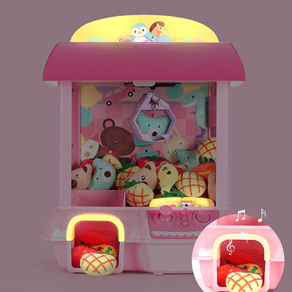 Kawaii Mini Pink Green Light Up Claw Machine Toy - Kawaiies - Adorable - Cute - Plushies - Plush - Kawaii