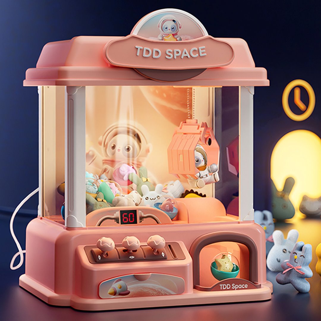 Kawaii Mini 'TDD SPACE' Claw Machine Toy - Kawaiies - Adorable - Cute - Plushies - Plush - Kawaii