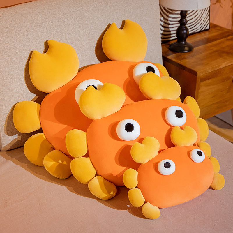 Kawaii Orange Crab & Lobster Plushie - Kawaiies - Adorable - Cute - Plushies - Plush - Kawaii