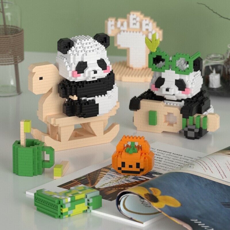 kawaiies-softtoys-plushies-kawaii-plush-Kawaii Panda 3-in-1 Nano Building Block Collection 2 | NEW Build it 
