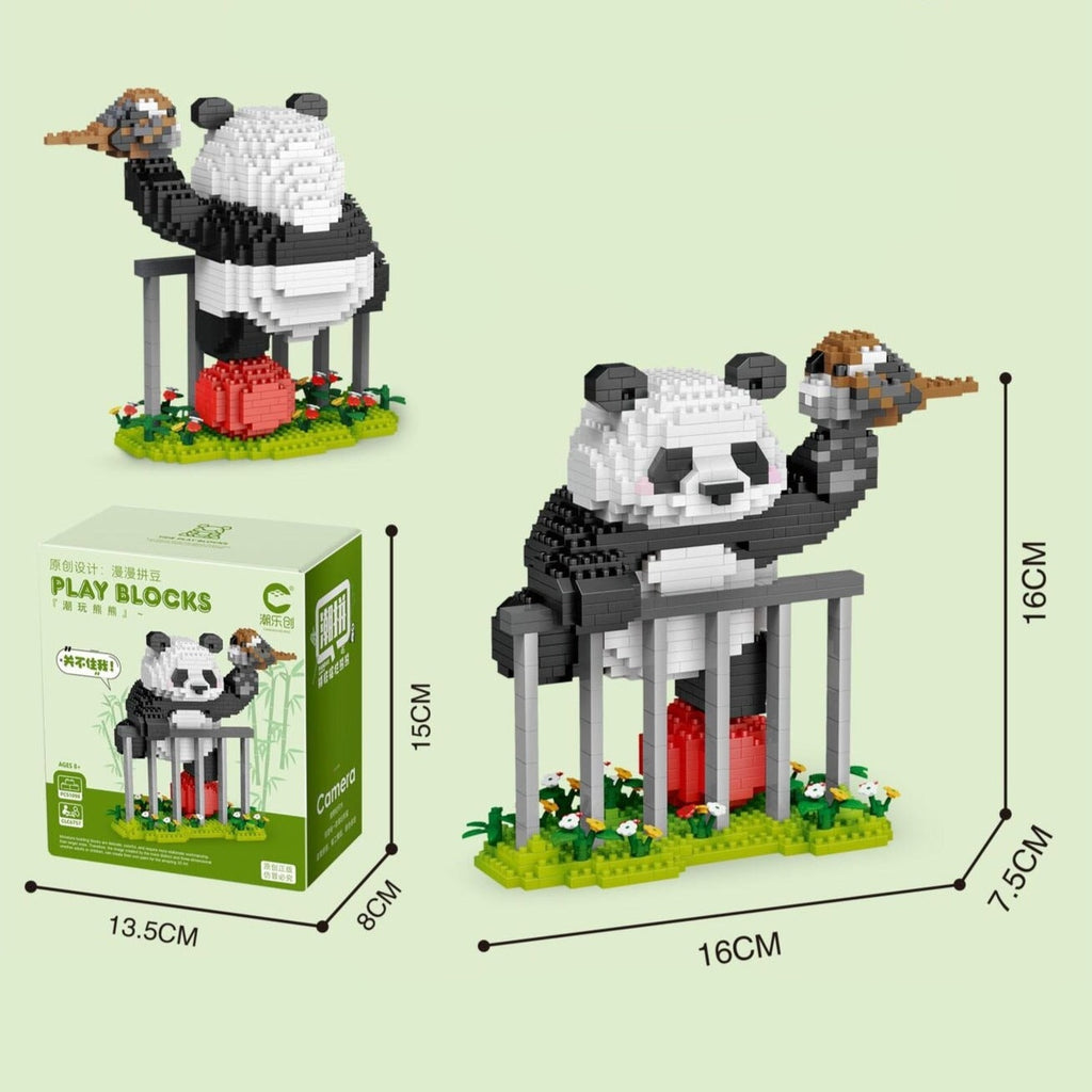 kawaiies-softtoys-plushies-kawaii-plush-Kawaii Panda 3-in-1 Nano Building Block Collection 2 | NEW Build it 