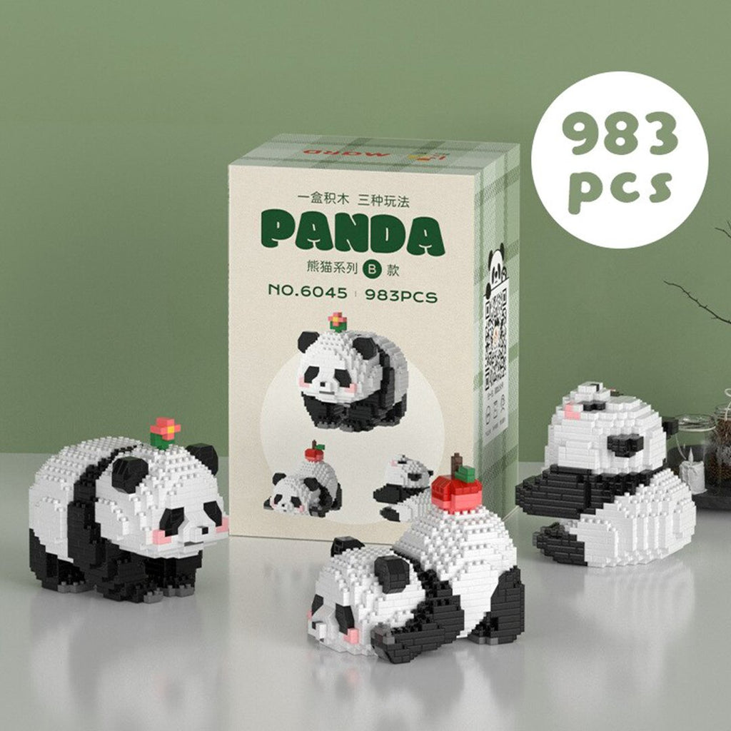 kawaiies-softtoys-plushies-kawaii-plush-Kawaii Panda 3-in-1 Nano Building Block Collection 2 | NEW Build it Set 1 With Box 