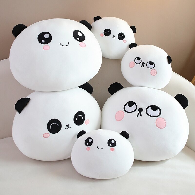 Kawaii Panda Ball Family Plushies – Kawaiies