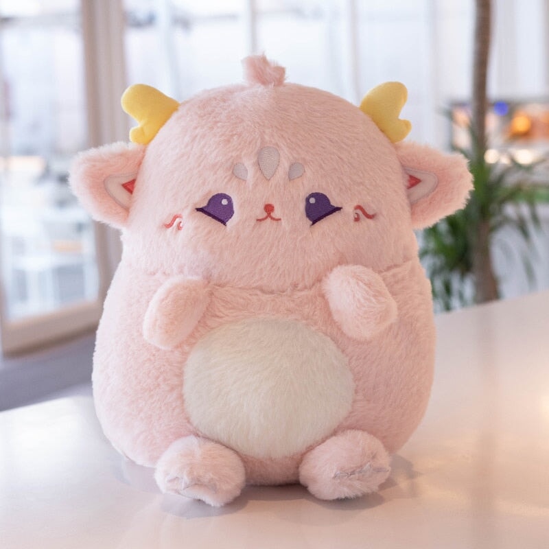 kawaiies-softtoys-plushies-kawaii-plush-Kawaii Pastel Chubby Deer Plush | NEW Soft toy Pink 