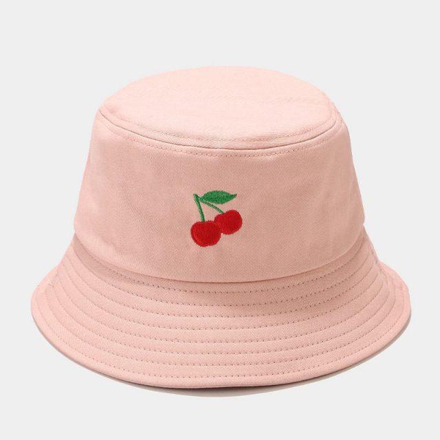 Kawaii Pastel Fruit Bucket Hat - Kawaiies - Adorable - Cute - Plushies - Plush - Kawaii