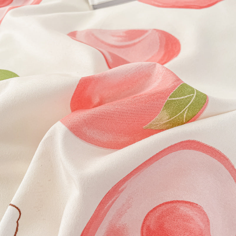 Kawaii Pastel Peach Bunny Bedding Set - Kawaiies - Adorable - Cute - Plushies - Plush - Kawaii