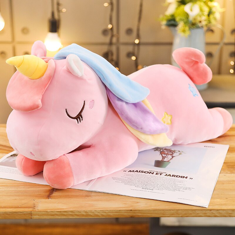 Kawaii Pastel Pink White Blue Unicorn Plushies - Kawaiies - Adorable - Cute - Plushies - Plush - Kawaii