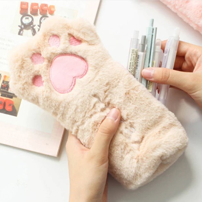 Kawaii Paw Pencil Case | LIMITED STOCK - Kawaiies - Adorable - Cute - Plushies - Plush - Kawaii