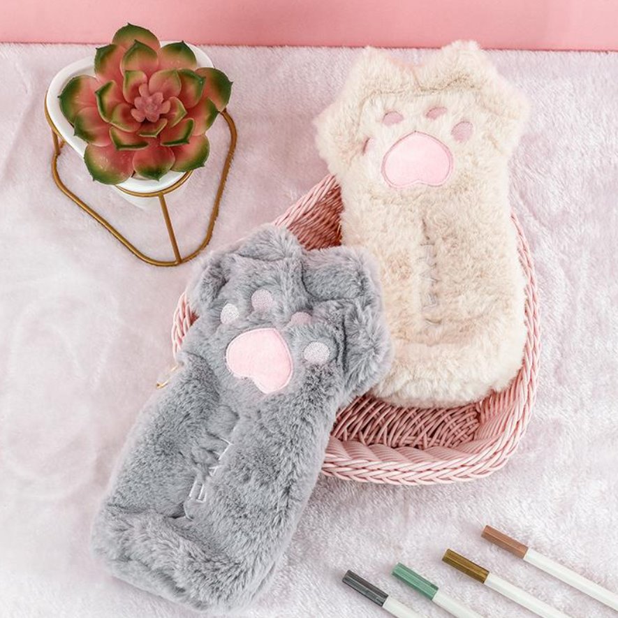 Kawaii Paw Pencil Case | LIMITED STOCK - Kawaiies - Adorable - Cute - Plushies - Plush - Kawaii