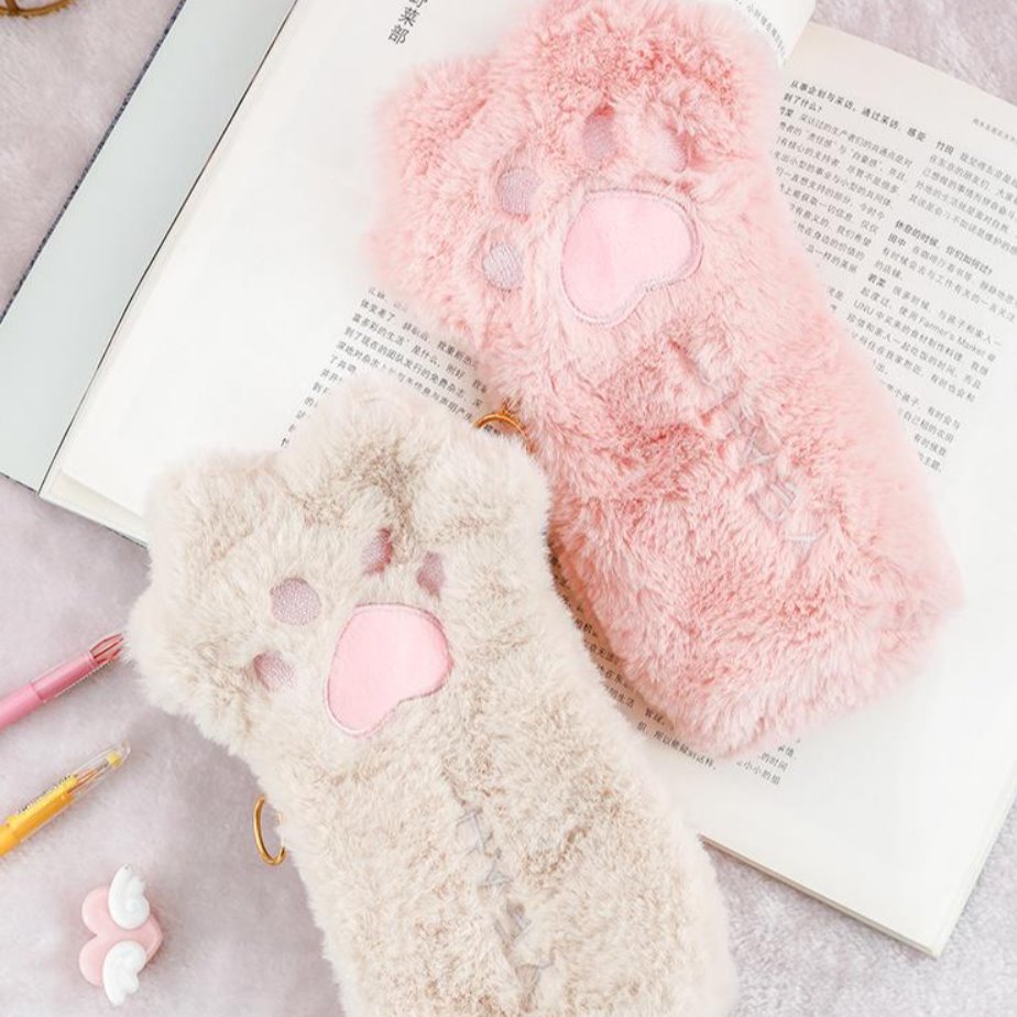 Kawaii Paw Pencil Case | LIMITED STOCK - Kawaiies - Adorable - Cute - Plushies - Plush - Kawaii
