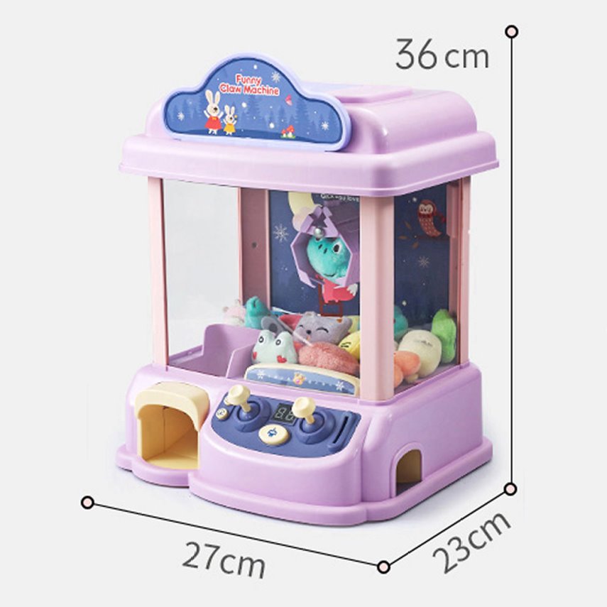 Kawaii Purple Bunny & Blue Bear Claw Machine Toy | NEW - Kawaiies - Adorable - Cute - Plushies - Plush - Kawaii