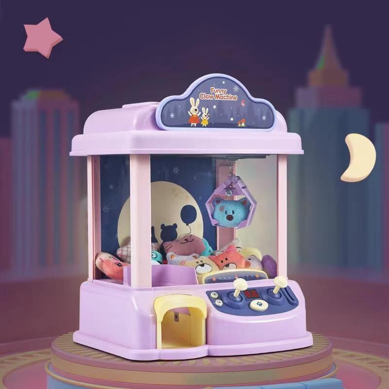 Kawaii Purple Bunny & Blue Bear Claw Machine Toy | NEW - Kawaiies - Adorable - Cute - Plushies - Plush - Kawaii