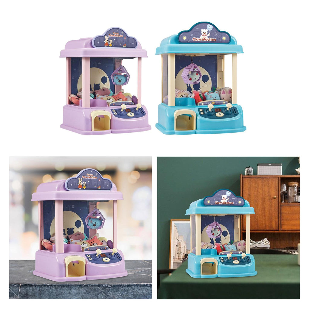 Kawaii Purple Bunny & Blue Bear Claw Machine Toy | NEW - Kawaiies - Adorable - Cute - Plushies - Plush - Kawaii
