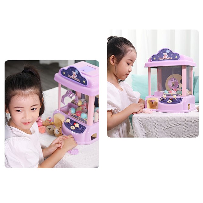 Kawaii Purple Bunny & Blue Bear Claw Machine Toy | NEW - Kawaiies - Adorable - Cute - Plushies - Plush - Kawaii
