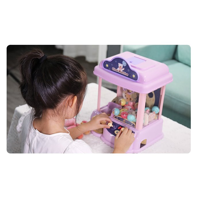 Kawaii Purple Bunny & Blue Bear Claw Machine Toy | NEW - Kawaiies - Adorable - Cute - Plushies - Plush - Kawaii