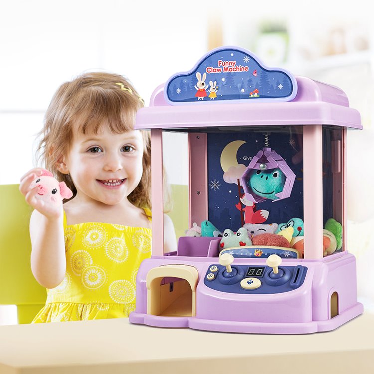 Kawaii Purple Bunny & Blue Bear Claw Machine Toy | NEW - Kawaiies - Adorable - Cute - Plushies - Plush - Kawaii