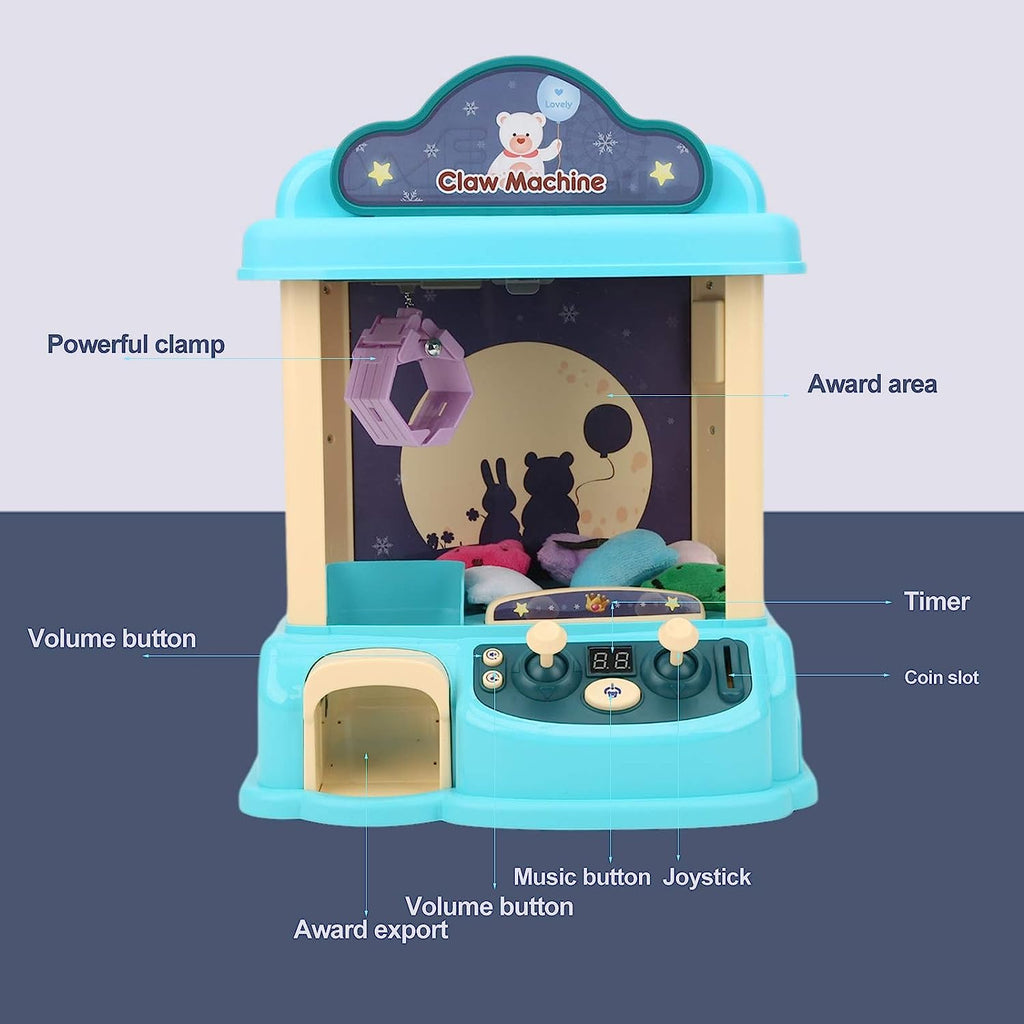 Kawaii Purple Bunny & Blue Bear Claw Machine Toy | NEW - Kawaiies - Adorable - Cute - Plushies - Plush - Kawaii