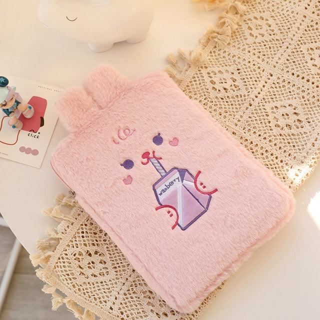 Kawaii Rabbit & Bear iPad Case Pouch Cover - Kawaiies - Adorable - Cute - Plushies - Plush - Kawaii