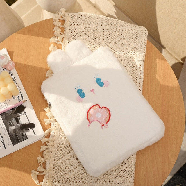 Kawaii Rabbit & Bear iPad Case Pouch Cover - Kawaiies - Adorable - Cute - Plushies - Plush - Kawaii