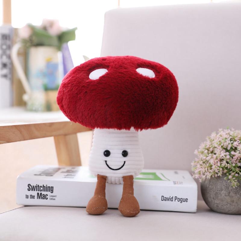 Kawaii Red Mushroom Plush - Kawaiies - Adorable - Cute - Plushies - Plush - Kawaii