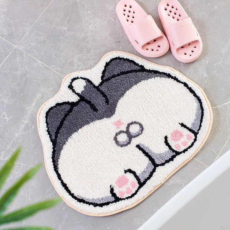 Kawaii Shiba Inu Butt Bum Non-Slip Fluffy Mats - Kawaiies - Adorable - Cute - Plushies - Plush - Kawaii