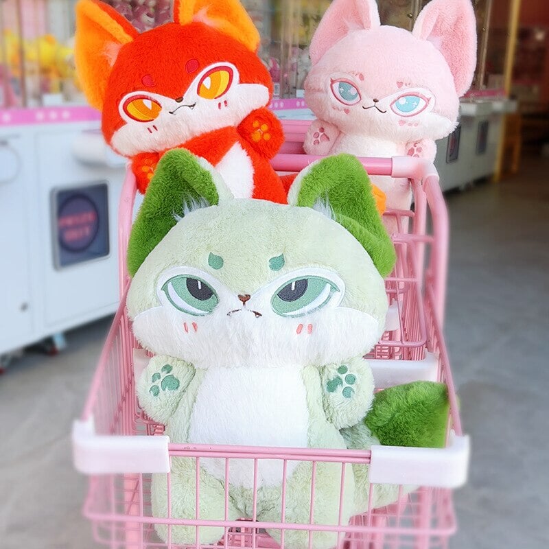 kawaiies-softtoys-plushies-kawaii-plush-Kawaii Sleek Fox Plushie | NEW Soft toy 