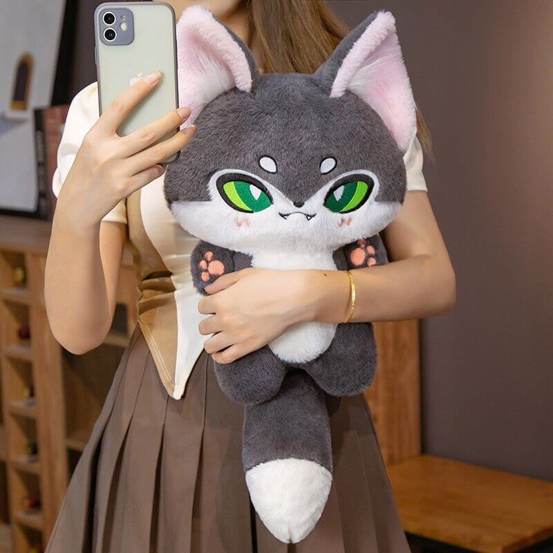 Kawaii Sleek Fox Plushie