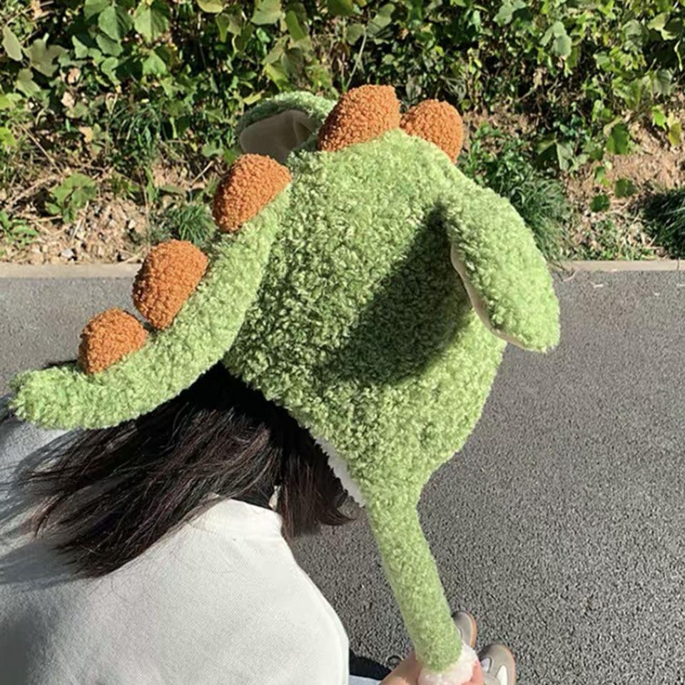 Kawaii Spiky Dinosaur Plush Hat - Kawaiies - Adorable - Cute - Plushies - Plush - Kawaii