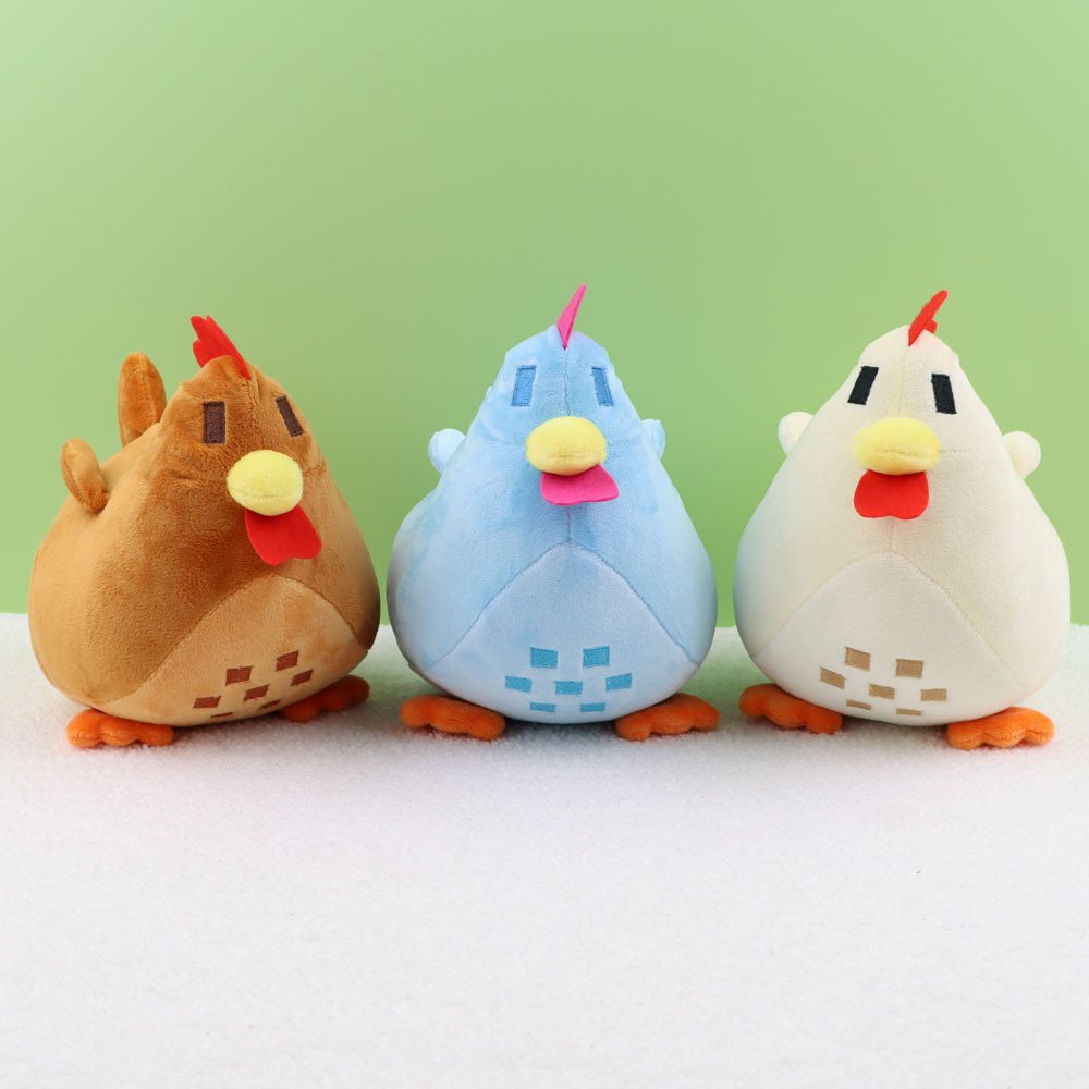 Kawaii Stardew Valley Chicken Plushie - Kawaiies - Adorable - Cute - Plushies - Plush - Kawaii