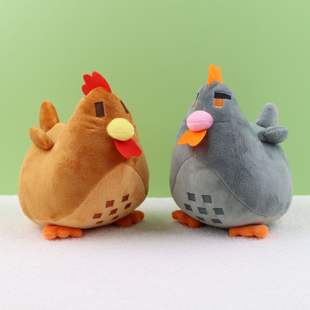 Kawaii Stardew Valley Chicken Plushie - Kawaiies - Adorable - Cute - Plushies - Plush - Kawaii