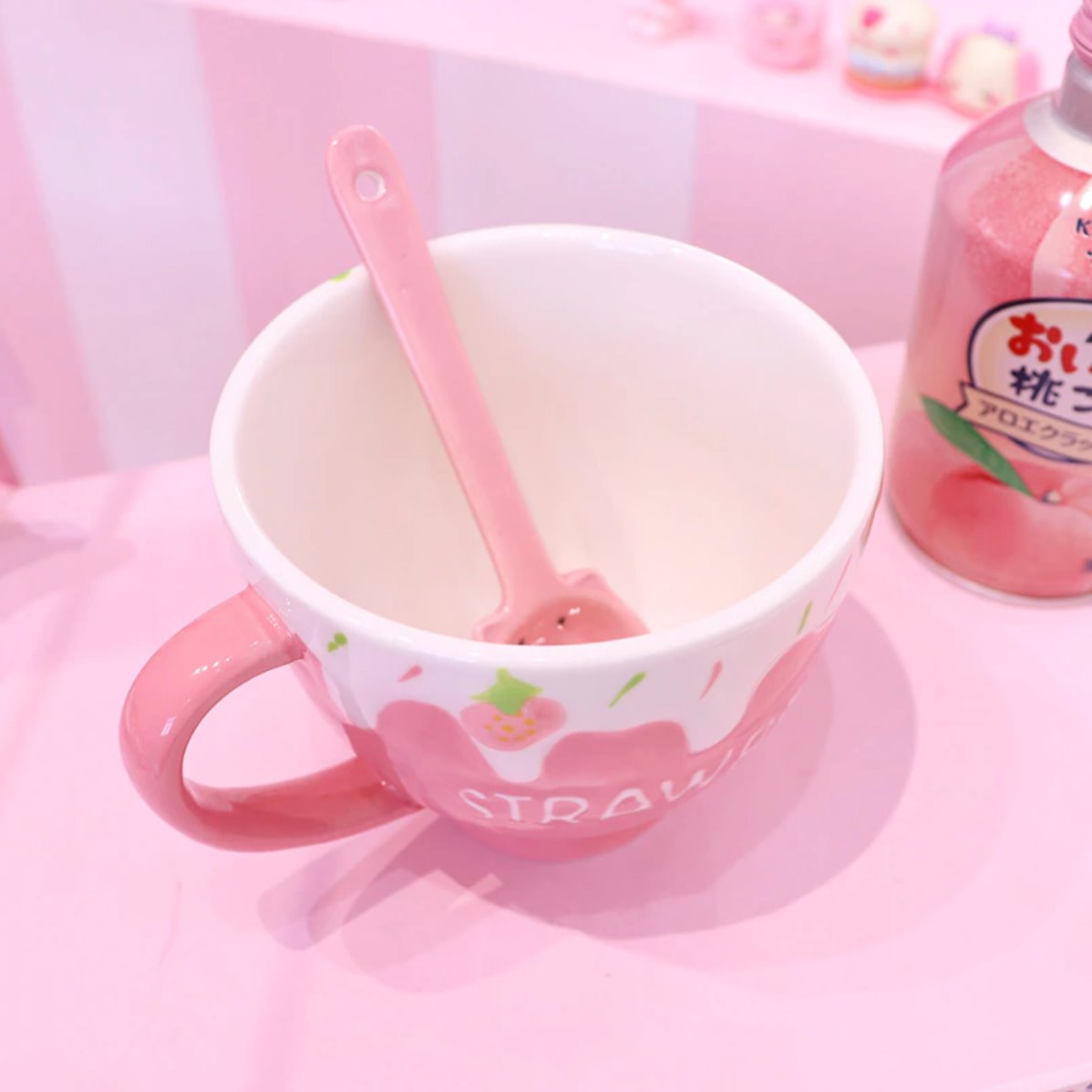 Kawaii Mug And Spoon PN2989