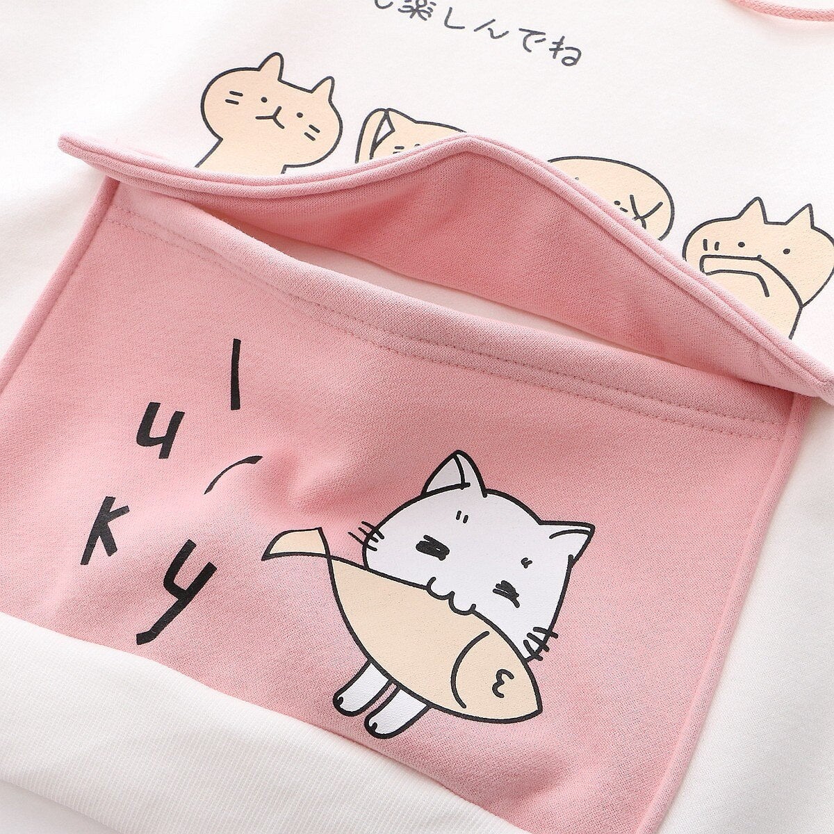 Japanese Anime Cat Hoodie – Kawaiies