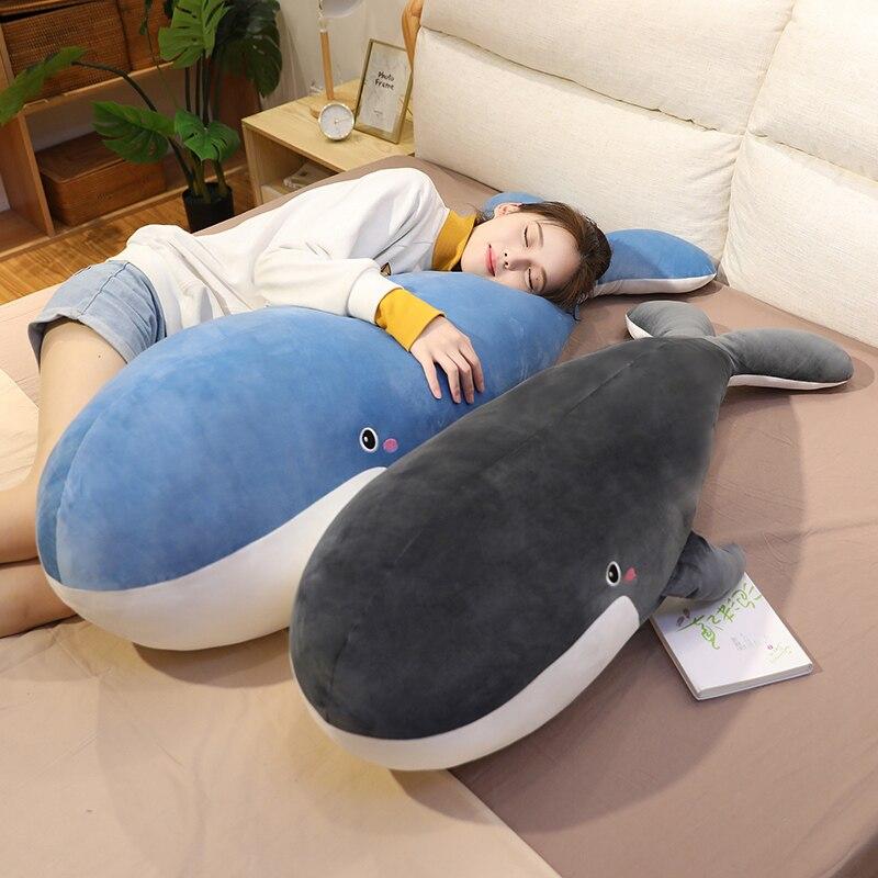 Blue Giant Kawaii Whale Plushie - Kawaiies - Adorable - Cute - Plushies - Plush - Kawaii