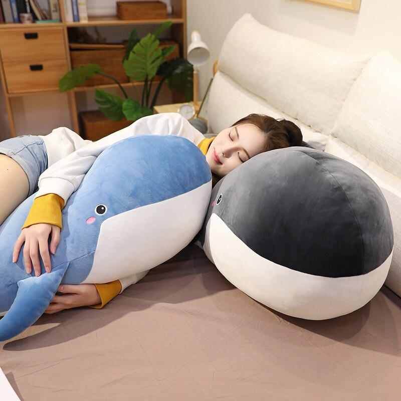 Blue Giant Kawaii Whale Plushie - Kawaiies - Adorable - Cute - Plushies - Plush - Kawaii