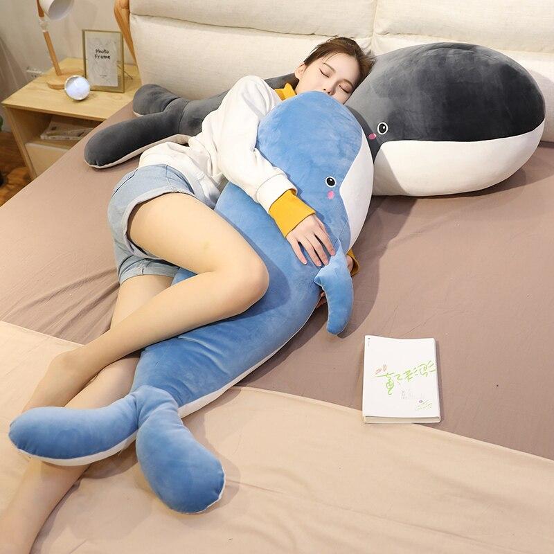 Blue Giant Kawaii Whale Plushie - Kawaiies - Adorable - Cute - Plushies - Plush - Kawaii