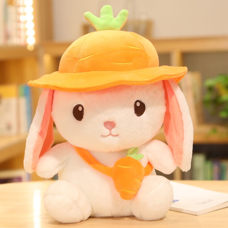 Kawaii White Adventure Bunny Plushies Family - Kawaiies - Adorable - Cute - Plushies - Plush - Kawaii