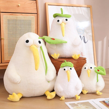 kawaiies-softtoys-plushies-kawaii-plush-Kawaii White Kiwi Bird Plushie | NEW Soft toy 