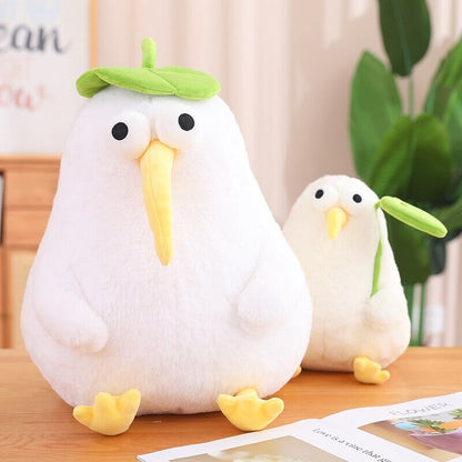 kawaiies-softtoys-plushies-kawaii-plush-Kawaii White Kiwi Bird Plushie | NEW Soft toy 